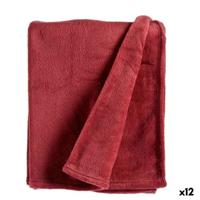 Deken Gift Decor Donkerroze 125 x 0,5 x 150 cm (12 Stuks)