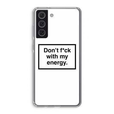 My energy: Samsung Galaxy S21 FE Transparant Hoesje