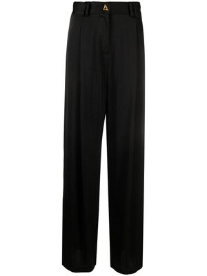 AERON pantalon Wellen à coupe ample - Noir