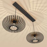 HOFTRONIC™ Cosmos - LED Hanglamp - 2 spots - Dimbaar - E27 Fitting - Zwart HOFTRONIC™ Cosmos - LED Hanglamp - 2 spots - Dimbaar - E27 Fitting - Zwart