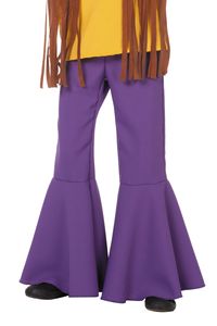Hippie broek kinderen paars