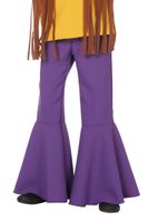 Hippie broek kinderen paars