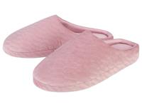 esmara Dames pantoffels met textielvoering (40/41, Roze)