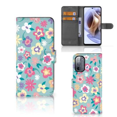 Motorola Moto G31 | G41 Hoesje Flower Power Motorola Moto G31 | G41 Hoesje Flower Power