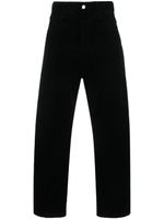 Carhartt WIP pantalon droit à patch logo - Noir