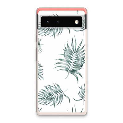 Simple leaves: Google Pixel 6 Transparant Hoesje