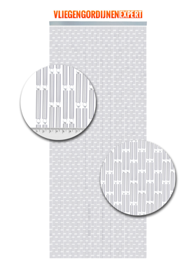 Vliegengordijnenexpert Hulzen standaard wit 240