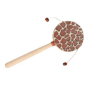 Handtrommel met giraffeprint 20 cm