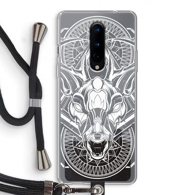 Oh Deer: OnePlus 8 Transparant Hoesje met koord