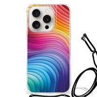 Shockproof Case voor iPhone 15 Pro Regenboog - thumbnail