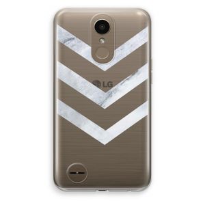 Marmeren pijlen: LG K10 (2017) Transparant Hoesje