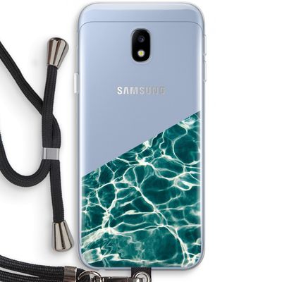 Weerkaatsing water: Samsung Galaxy J3 (2017) Transparant Hoesje met koord