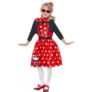 Hello Kitty retro jurkje  145-158 (10-12 jaar)  -