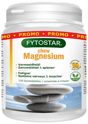 Fytostar Chew Magnesium Kauwtabletten 120st