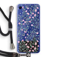 Sierlijke bloemen: Honor Play 8A Transparant Hoesje met koord