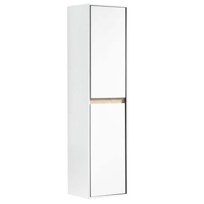 Kolomkast Differnz Providence 160x40x30 cm Links-Rechts Wit