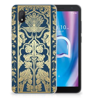 Alcatel 1B (2020) | TPU Case | Beige Flowers