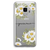 Daisies: Samsung Galaxy S9 Transparant Hoesje