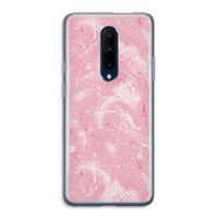 Abstract Painting Pink: OnePlus 7 Pro Transparant Hoesje