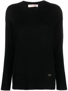 Valentino Garavani pull VLOGO en cachemire - Noir