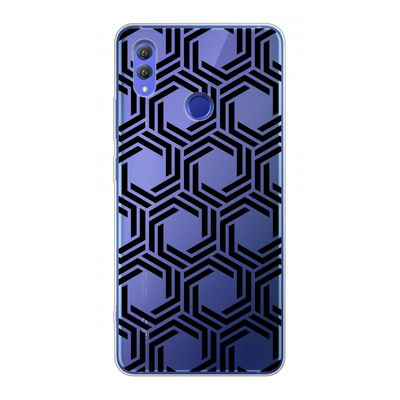 Geometrisch patroon: Honor Note 10 Transparant Hoesje