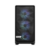 Fractal Design Meshify 2 RGB Black TG Light Tint tower behuizing 2x USB-A 3.2 (5 Gbit/s), 1x USB-A 3.2 (10 Gbit/s), 1x Audio, Window-kit - thumbnail