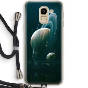 Mercurius: Samsung Galaxy J6 (2018) Transparant Hoesje met koord