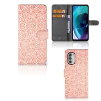 Motorola Moto G51 5G | Telefoon Hoesje | Pattern Orange