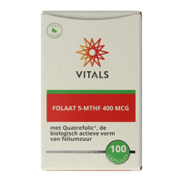 Folaat 5-MTHF 400 mcg 100 Capsules