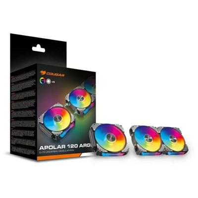 Case fan Cougar Apolar 120 Ø 12 cm Zwart ARGB