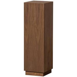 WOOOD Enid Plantenstandaard - Hout - Walnoot - 80x24x24