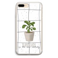 Kamerplant op vensterruit: iPhone 7 Plus Transparant Hoesje