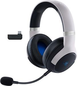 Razer Kaira Pro for PlayStation Headset Draadloos Hoofdband Gamen USB Type-C Bluetooth Wit
