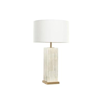 Bureaulamp Home ESPRIT Beige Gouden 50 W 220 V