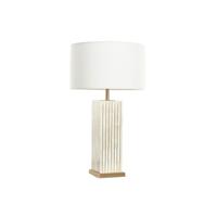 Bureaulamp Home ESPRIT Beige Gouden 50 W 220 V