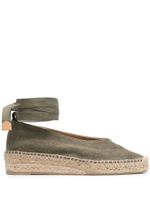 Castañer espadrilles Gea à bride cheville - Vert