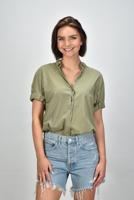 Xirena blouse Channing X5CTP114 dark seagrass