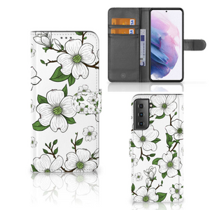 Samsung Galaxy S21 Plus Hoesje Dogwood Flowers