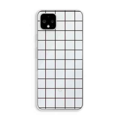 Rooster: Pixel 4 XL Transparant Hoesje