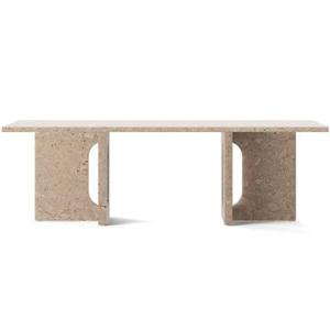 Audo Copenhagen Androgyne salontafel 120x45 Kunis Breccia