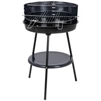 tepro Garten Highland Grill Rond Met windbescherming Grilloppervlak (diameter)=485 mm Antraciet/zwart