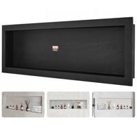 VEVOR wandnis 10x40,64x127cm douchenis nis betegelbaar enkellaags waterdichte nismontage achterwandmateriaal (XPS, hout, cement) geschikt voor badkamer, slaapkamer, studeerkamer