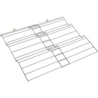 Metaltex smart kitchen verschuifbaar kruidenrek 26/51x47x3 cm zilver