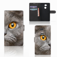 Telefoonhoesje met Pasjes Sony Xperia XA2 Ultra Britse Korthaar - thumbnail