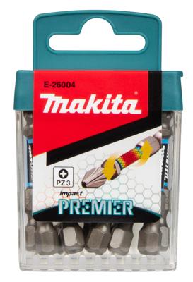 Makita Accessoires Slagschroefbits PZ3x50mm | Impact Premier | 10 stuks - E-26004