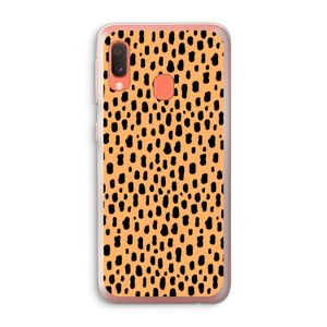 Panter: Samsung Galaxy A20e Transparant Hoesje
