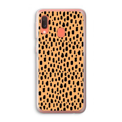 Panter: Samsung Galaxy A20e Transparant Hoesje
