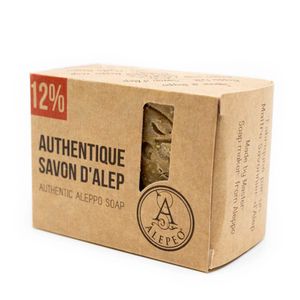 Aleppo Zeep Naturel - 12% Laurierolie - 200 gram