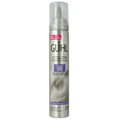 Guhl Color form mousse 98 zilverblond 100 Milliliter Guhl Color form mousse 98 zilverblond 100 Milliliter