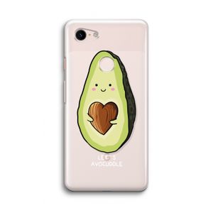Avocuddle: Google Pixel 3 Transparant Hoesje